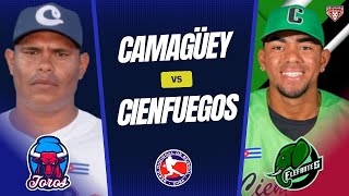 Camagüey vs Cienfuegos 4to juego Serie Nacional 63 [upl. by Erdrich]