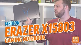 Medion Erazer X15803 Gaming Notebook im Unboxing  Deutsch  German [upl. by Gelasius476]