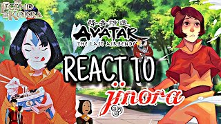 🐼🐻‍❄️🐨🐼TEAM ATLA AVATAR THE LAST AIRBENDERREACT TO JINORA  SLIGHT JINOKAI ANIMAZINGPLACE 🐼🐻‍❄️🐨🐼 [upl. by Fancie]