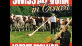 Jozsef Molnar Alphorn cor des Alpes [upl. by Etat]