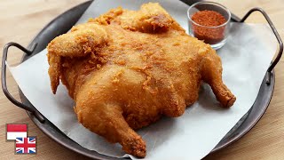 Kriuk Meresap Resep AYAM GORENG KOREA Ala Richeese [upl. by Nitnerb924]