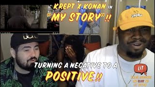 Krept amp Konan  My Story Official Video  Thatfire Reaction [upl. by Rialb]