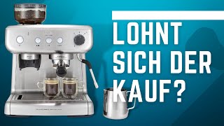 ☕ Breville Barista Max Espressomaschine ► Siebträgermaschine im Test  Erfahrungsbericht [upl. by Ihc785]