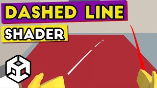 How to create Dashed line in Unity [upl. by Yelkreb]