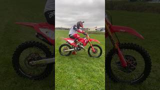 Kick Starting a Honda CR150 shorts [upl. by Ydnyc]