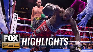 Tyson Fury vs Deontay Wilder III  FULL FIGHT HIGHLIGHT  PBC ON FOX [upl. by Samalla548]