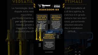 Perforatore orizzontale D23X30DR S3  Vermeer Italia [upl. by Tarra]