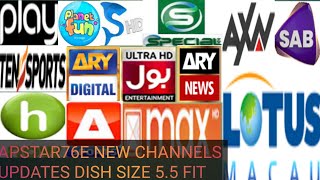 Apstar7 ARY digital on now channels update today 2 October 2024 [upl. by Jacquetta97]