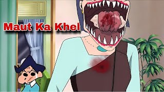 ShinChan The Legend Called Dance Amigo In Hindi  Shinchan Banned Horror Movie [upl. by Aisel]