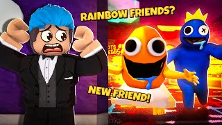 Random Friends  ROBLOX  RAINBOW FRIENDS NG KATATAWANAN [upl. by Anglim]