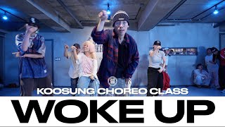 KOOSUNG CHOREO CLASS  XG  WOKE UP  justjerkacademy [upl. by Suhploda]