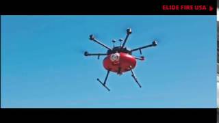 Elide Fire USA  Fire Fighting Drone [upl. by Errised]