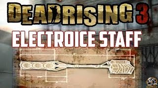 Dead Rising 3  ELECTROICE STAFF BLUEPRINT LOCATION Super Combo Weapon Guide [upl. by Ynattyrb922]