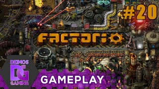 Factorio 20  Využití el signálů u tekutin  Lets Play CZSK [upl. by Atinas]