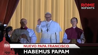 Habemus Papam el cardenal Bergoglio es el nuevo Papa Francisco  Rome Reports [upl. by Yerdua372]