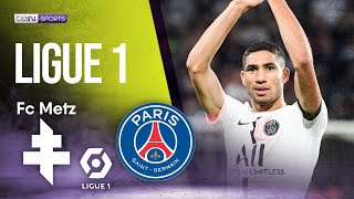 Metz vs PSG  LIGUE 1 HIGHLIGHTS  9222021  beIN SPORTS USA [upl. by Bobbye]