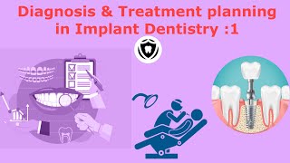 Diagnosis amp Treatment Planning in Implant Dentistry part 1 [upl. by Kired]