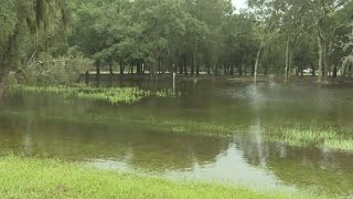 Fernandina Beach residents dealing with drainage issues flooding [upl. by Ximena]