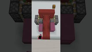 How to make a 2x2 piston door in Minecraft minecraft tutorial [upl. by Notsae]