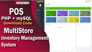 Full MultiStore Inventory Management System in PHP Project  POS  FYP  Download Source Code [upl. by Eahc571]