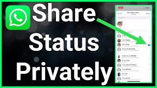 How To Show WhatsApp Status To Only One Person [upl. by Otir]