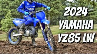 2024 Yamaha YZ85 LW New Graphics [upl. by Adnarb]