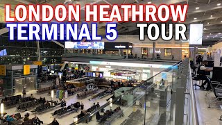 London Heathrow Terminal 5 Tour  British Airways [upl. by Coralie528]