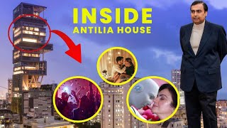 Inside antilia house 🏠 Mukesh Ambani mukeshambani youtubeshorts shortsfeed shorts minivlog [upl. by Ettenotna]