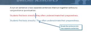 Accuplacer Sentence Skills Test PrepSentence snarlswmv [upl. by Oirretno]