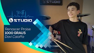 Renascer Praise  1000 Graus  Drum Cover [upl. by Aicilyt605]