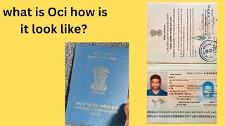 OCI कैसी होती है How Oci look likeOci document open [upl. by Ztirf]