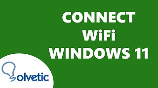 How Connect WiFi Windows 11 [upl. by Maurine]