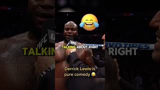 Derrick Lewis Funny Moments ufc mma shorts [upl. by Parrish68]