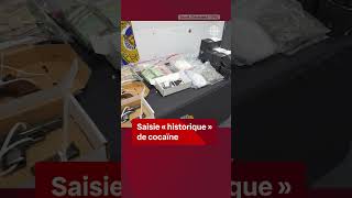 Saisie « historique » de cocaïne  Vidéojournal [upl. by Haggi]