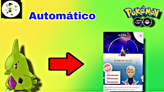 🚨Cómo conseguir a Larvitar Oscuro SHINY AUTOMÁTICO🚨Tutorial Pokémon GO [upl. by Ednalrim168]