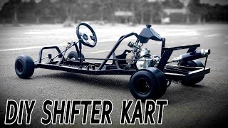 Build a Shifter Kart at Home  DIY F1 Gokart v3  Tutorial [upl. by Notgnilliw]