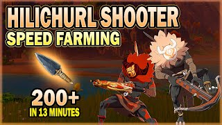 Hilichurl Shooter Farming Route  Best Locations to Farm Hilichurl Arrowhead Drops  Genshin Impact [upl. by Hugh]