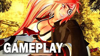 Samurai Shodown  BAIKEN Guilty Gear Gameplay Trailer 2021 [upl. by Bashemath633]