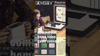 Magnavox Odyssey the first commercial home video game [upl. by Atalie369]