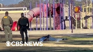 Suspected gunman in California school shooting which wounded 2 kindergarteners identified [upl. by Eilatan]