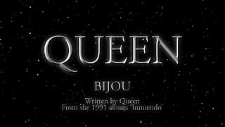 Queen  Bijou Official Lyric Video [upl. by Graig]