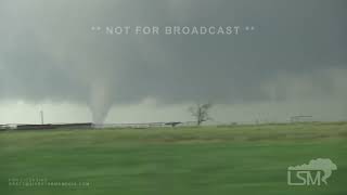 05252024 Windthorst tx  Multiple tornadoes filmed on hand held Canon XF100 [upl. by Krista926]