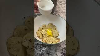 Potato Crispers super tasty and easy teatimesnack quickrecipe [upl. by Naoh]