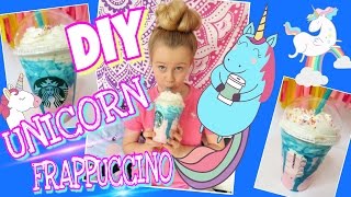 DIY EINHORN Unicorn FRAPPUCCINO Rezept KEIN Slime MaVie Noelle Tutorial [upl. by Akenahc]