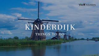 Visiting Kinderdijk Exploring The Historic Windmills 4K [upl. by Ahsinat736]