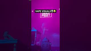 Vape visuals VINAI at GeekFest Visuals EDM [upl. by Berneta]