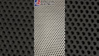 Custom Material Steel Aluminum Metal Perforated Sheet Panel Punched Plate For Fence Ceiling factory [upl. by Haidedej]