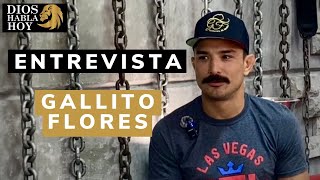 Entrevista al peleador de MMA Gallito Flores [upl. by Llemert]