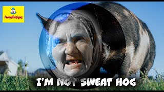 I’m Not Sweat Hog song parody of I’m not Lisa by Jessi Colter Russian style  with lyrics [upl. by Aeki]