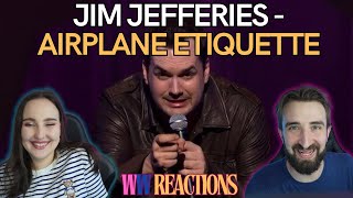 He used the GPASS JIM JEFFERIES  Airplane Etiquette reaction [upl. by Neddie226]